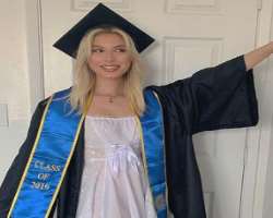 The star graduated from the University of California, Santa Barbara in June of 2019.